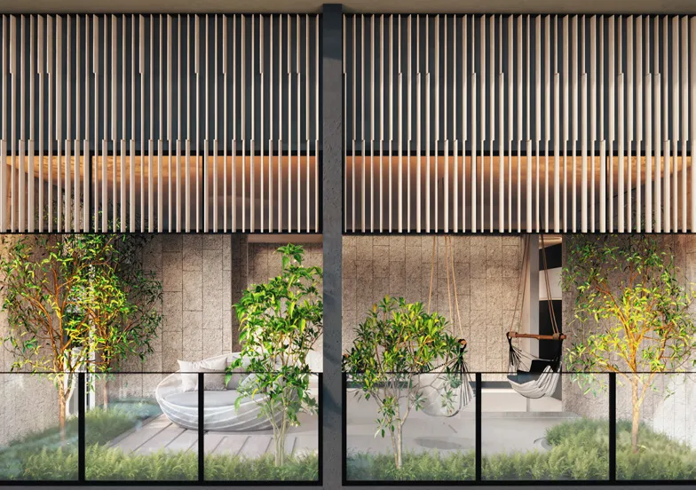 Parkside Residences Level 43・吊床花園（Artist's Impression）
