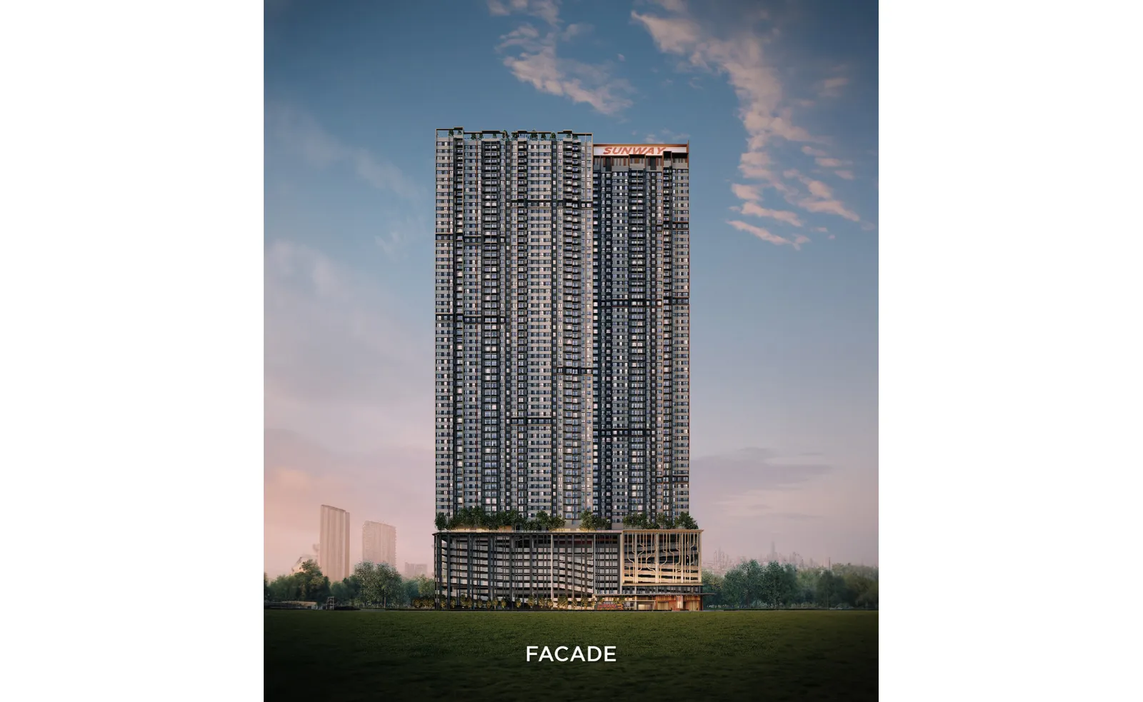 Sunway Velocity 3 外觀示意圖（Artist's Impression）